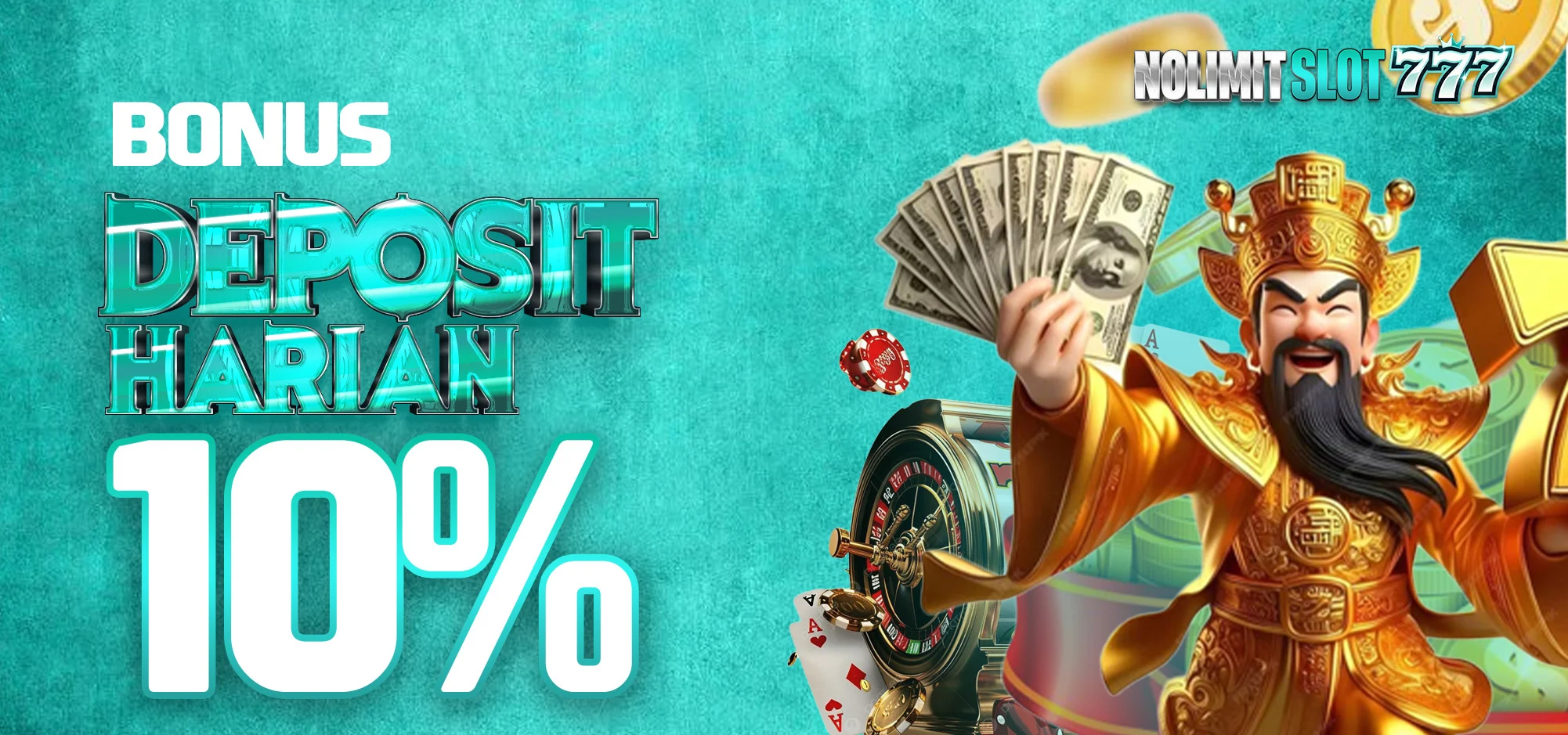 Bonus Deposit Harian - NOLIMITSLOT777